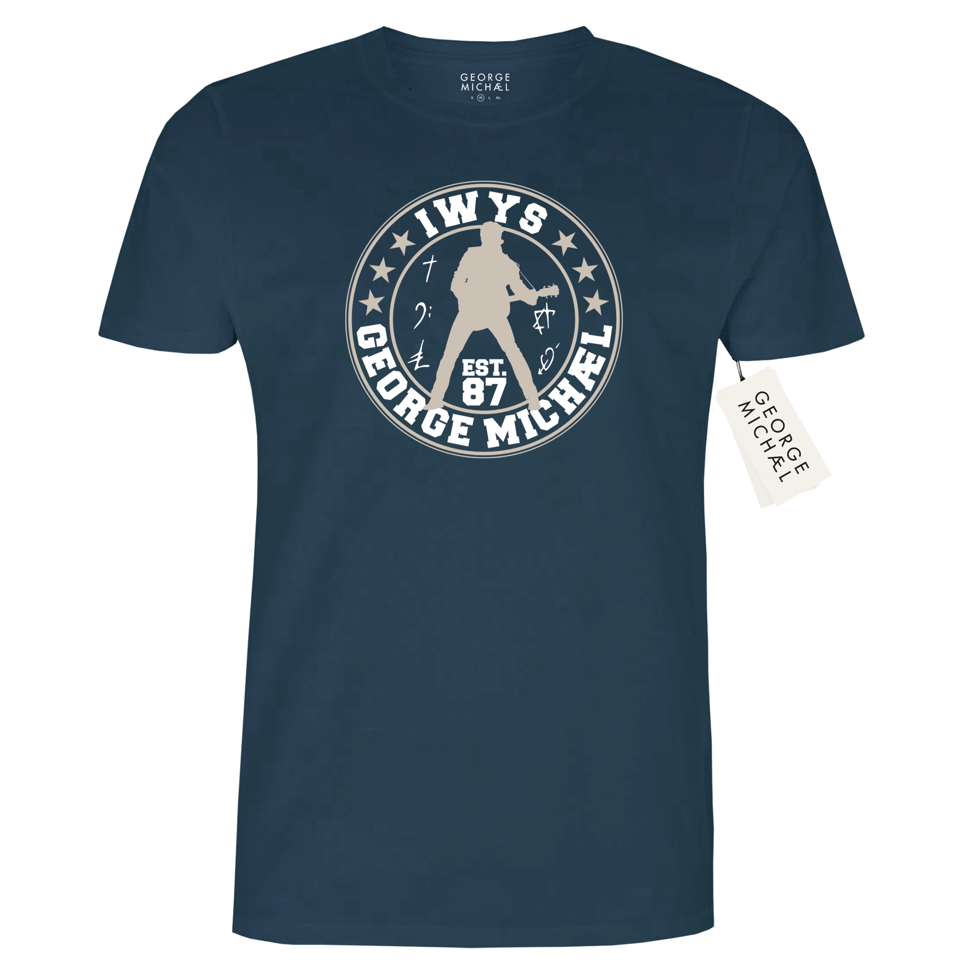 IWYS Crest Tee (Indigo)