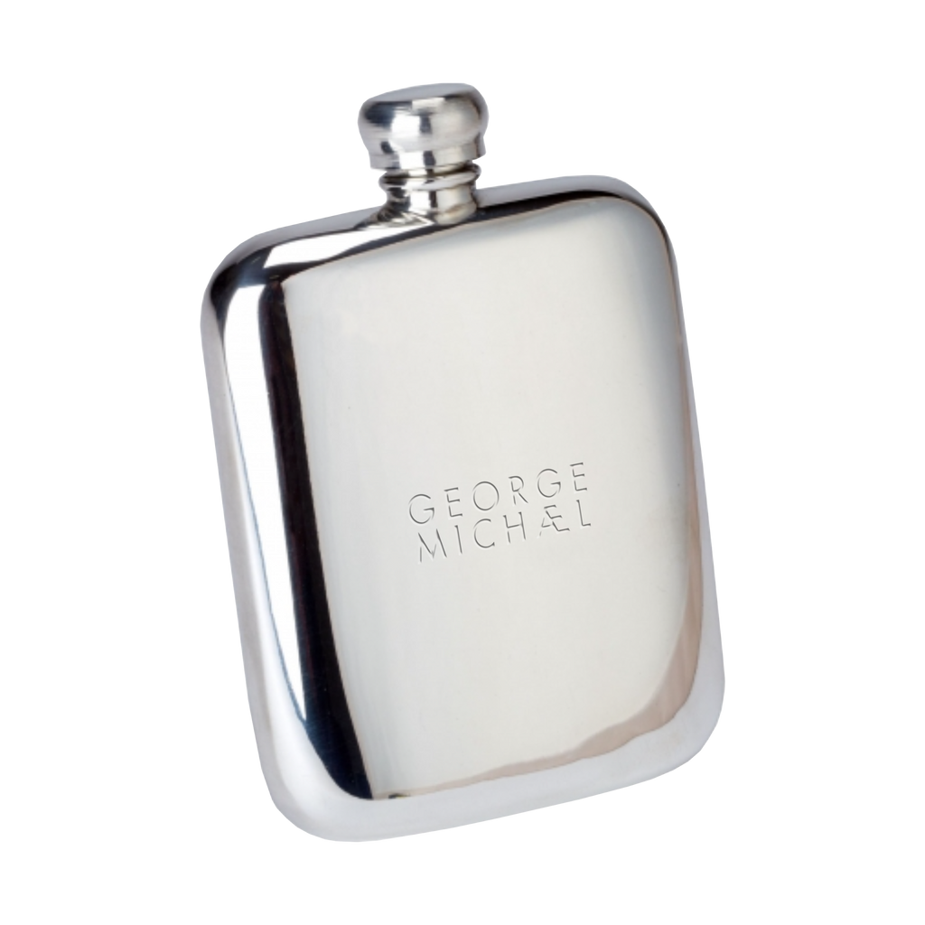GEORGE MICHAEL ピューター フラスク HIPFLASK.png?v=1623928363&